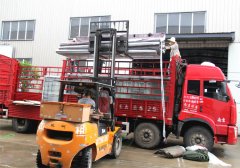 吉林候車亭兩車發貨